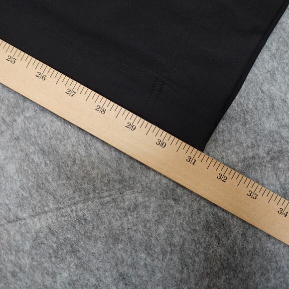 Lululemon Pants Womens Large Luxtreme Mid Rise Straight Leg Trouser Black Casual - Picture 5 of 8